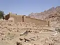 Mount Sinai is a sacred site for Jews and Christians. This is St Catherine's Monastery.