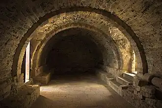 Inner view of the lower floor