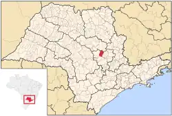 Location in São Paulo  state