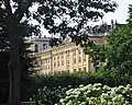 View of the gardens.
