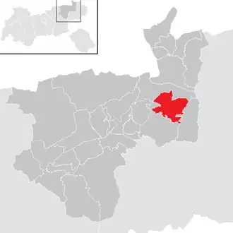 Location in the district