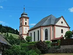 The church of St. Ulrich in Schenkenzell