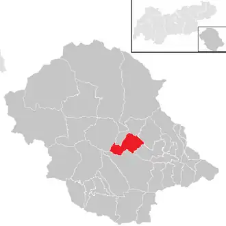 Location in the district