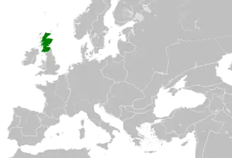 Kingdom of Scotland in 1190