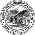 Official seal of Adams, Massachusetts