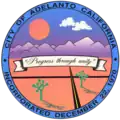 Official seal of Adelanto, California