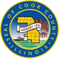Official seal of Cook County, Illinois