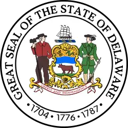 Official seal of Delaware