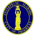 Official seal of Enterprise, Alabama