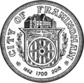 Official seal of Framingham, Massachusetts