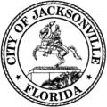 Official seal of Jacksonville