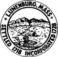 Official seal of Lunenburg, Massachusetts
