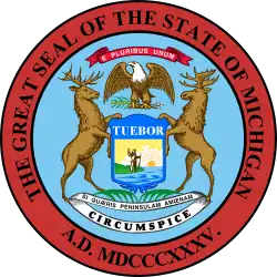 Official seal of Michigan