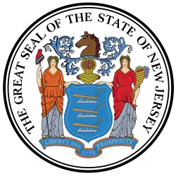 Official seal of New Jersey