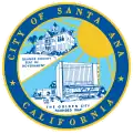 Official seal of Santa Ana, California