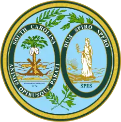 Official seal of South Carolina