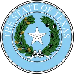 Official seal of Texas