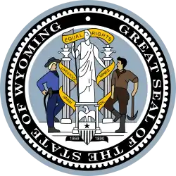 Official seal of Wyoming