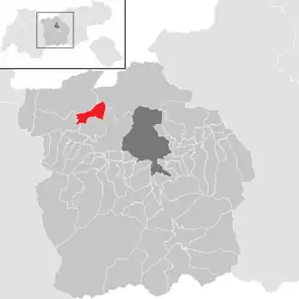 Location in the district