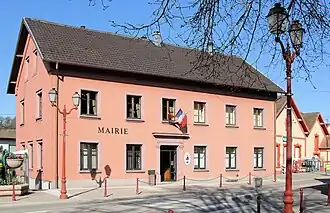 The town hall of Sentheim