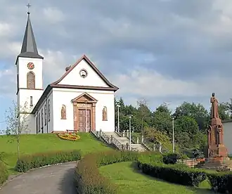 The church of Saint-Maurice at Seppois-le-Bas