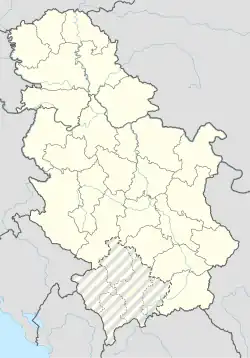 BEG is located in Serbia