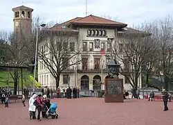 The town hall in Sestao
