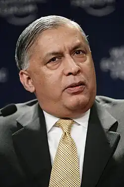 Shaukat Aziz(PML-Q) 19th, served 2004–2007  (1949-03-06) March 6, 1949 (age&nbsp;77)