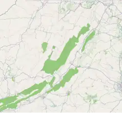Lexington is located in Shenandoah Valley