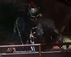 Wilson on stage