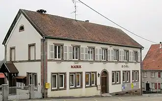 The town hall in Siewiller