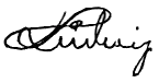 Ludwig I's signature