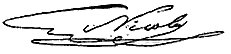 Nicholas I's signature