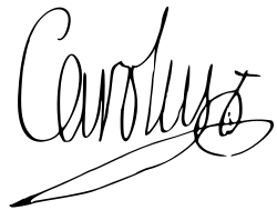 Charles XIII & II's signature
