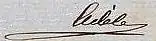 Adelaide of Austria's signature