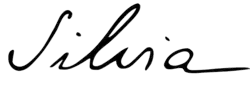 Silvia's signature