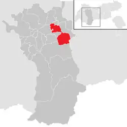 Location in the district