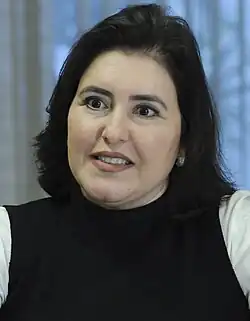 SenatorSimone Tebet(MDB)from Mato Grosso do Sul(endorsed Lula da Silva)
