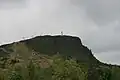 Skeikampen, a mountain, has a height of  1,124 m