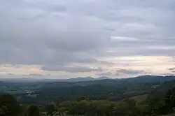 Cobbler Mountains viewed from Sky Meadows State Park in Delaplane