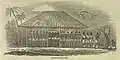 In slave barracoons, like this one in 1849 Sierra Leone, enslaved Africans were jailed until slave ships were ready.