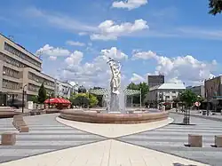 Michalovce town square