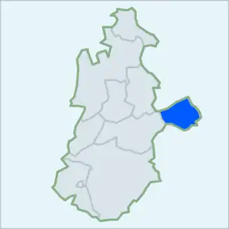 Location within Lluçanès