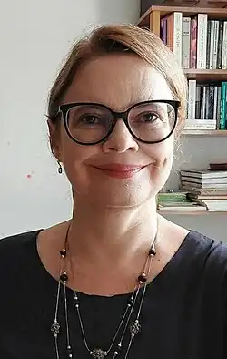 ProfessorSofia Manzano(PCB)from São Paulo(endorsed Lula da Silva)
