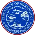 Official seal of Sorsogon