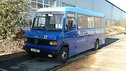 Southern Vectis Mercedes-Benz 711D with Autobus Classique bodywork in 2009