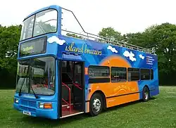 Open top Southern Vectis DB250 with Northern Counties Palatine II bodywork in 2009.