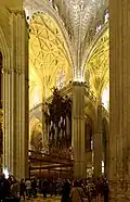 Inside the Cathedral.