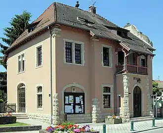 The town hall in Spechbach