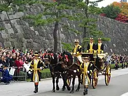 Imperial coach in parade, 2009